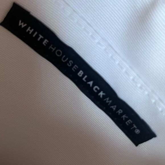 White House Black Market Faux Leather White Purple Lilac Silver Stud Wrislet - Picture 8 of 8